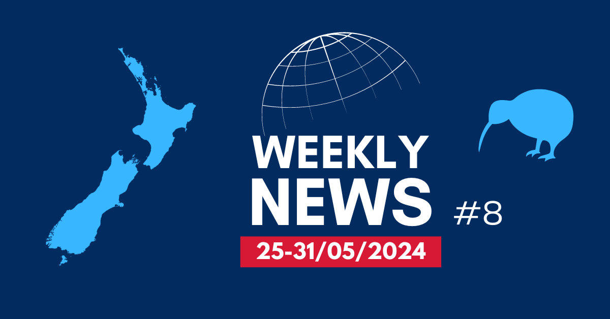 今週のニュージーランドのニュース　5月25～31日