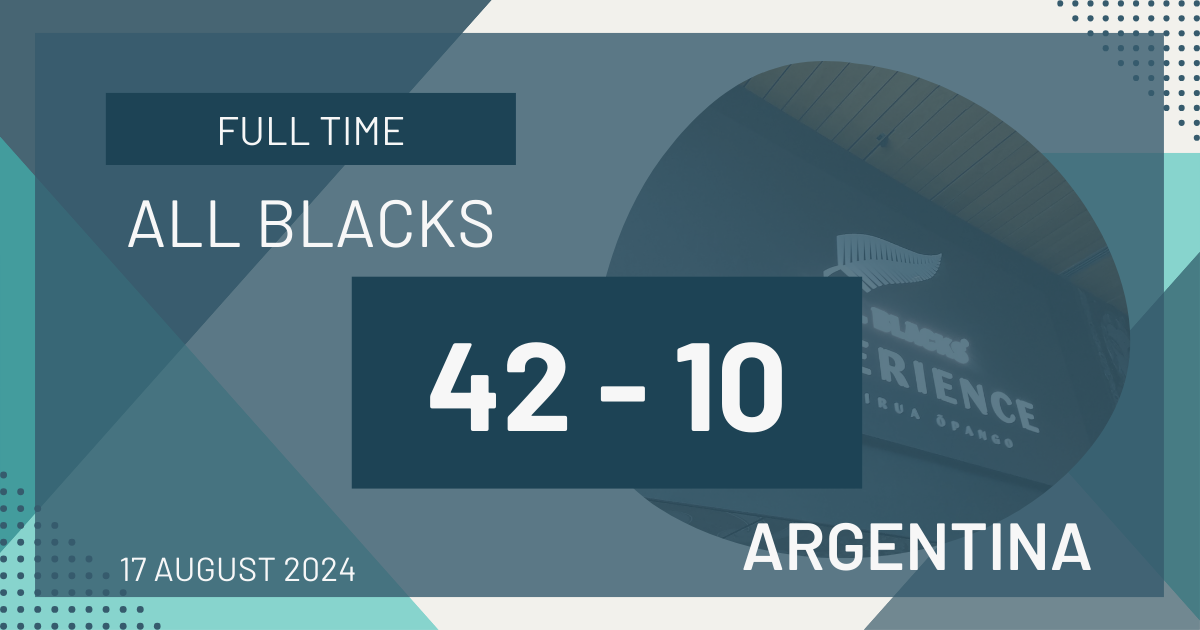 オールブラックス、アルゼンチン　42対10